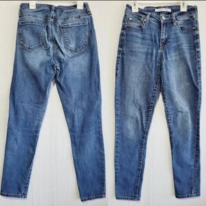 Celebrity Pink Jeans 3/26 High Waist Junior's Blue Distressed The Spice Skinny